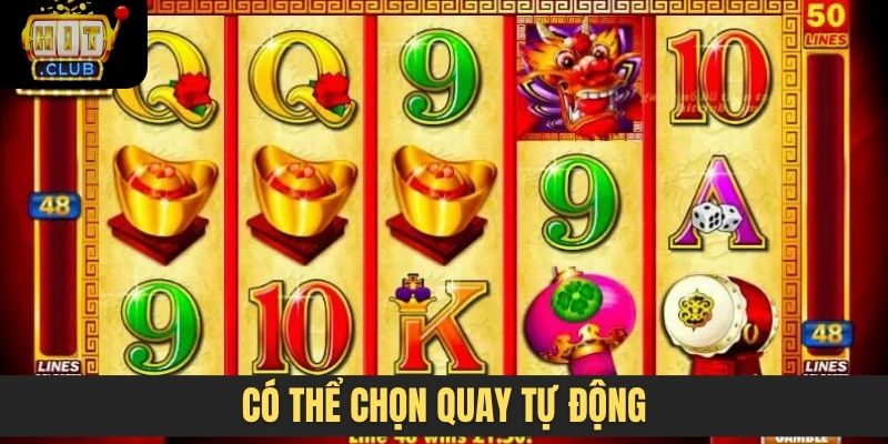 Có thể chọn quay tự động